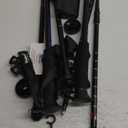 Collapsible Trekking Poles 2 Pack - Adjustable Aluminum Hiking Poles, Lightweight Nordic Walking Sticks for Women, Men, Seniors, Kids, Backpacking
