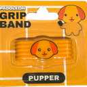 Pickleball Paddle Grip Band Fun Bunny & Dog Design Anti-Slip Silicone Ring for Handle Grip, Personalize & Identify Your Paddle Cute Pickleball Accessory for Men & Women