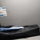 Beach Cabana 8x8 UPF50+ Beach Shade Canopy with Side Wall and 4 Sand Pockets Easy Set up and Take Down for Family, Blue