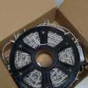 JMEXSUSS Christmas Lights, 8 Modes Waterproof Christmas Light Outdoor Plug-in, Clear Wire String Lights Indoor Bedroom 500LED White 163ft