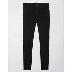 American Eagle 24/7 Athletic Skinny Jean (Black, 33/32)