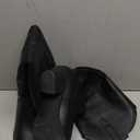 Erocalli White Cowgirl Boot Cowboy Boots for Women Embroidered Pull-On Chunky Stacked Heel Knee High Western Boots Size 10