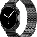 LETOID Magnetic Metal Band Designed for Samsung Galaxy Watch 8 40mm/44mm, Watch 8 Classic 46mm, Men Stainless Steel Adjustable Replacement Strap Solid Magnet Clasp Wristbands