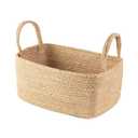 Baskets, Set of 2 for Home, Office, Dorm Room, Living Room, Bedroom, Bathroom, Nursery Storage and Organization (15x11x5in/13x10x4inch)