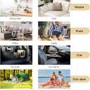 Wooden Dust Brush, 14 Inch Bench Brush Horse Hair Brush Hand Broom Counter Duster, Soft Bristle Dust Brush Whisk Broom Upholstery Cleaning Tool for Car Home Workshop (Yellow)