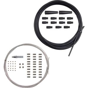 MOTOMASTER Motorcycle Universal Throttle Cable Repair Kit, Build Your Own Throttle Cable Kit, DIY Throttle Cable Compatible with ATV UTV Yamaha Honda BMW Kawasaki Suzuki Ducati Triumph KTM Aprilia