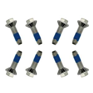 Drum Washing Machine Tripod Stainless Steel Screws M8*34 for Samsung DC60-40137A Blue (8 Pieces)
