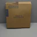 YOSUKATA Cast Iron Wok Cover - Premium Wok Cover 13.2" for Wok 13.5"- Wooden Pan Lid with Ergonomic Handle - Condensate-free - Durable Accessories for Genuine Asian Cooking