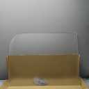 Desk Divider for Students and Desk Privacy Panel. Office Partitions and Ideal Cubicle Light Shield. Frosted Acrylic Clamp-on Desk Partition - 29” W x 22”H Divider
