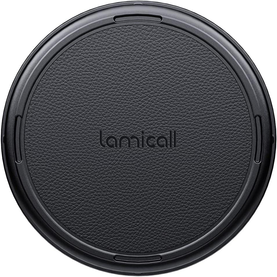 Lamicall All Lock Universal Phone Snap Adaptor, Compatible with Universal Phone Models Like Sumsung, Motorola, OnePlus, Pixel, Works with All Lock Mounts