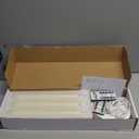 Homemory Rechargeable Flameless Taper Candles, Real Waxy LED Candlesticks Flickering, Battery Operated Candles with Remote Timer, 9.6 Inches for Home Wedding Christmas Decor, 6 Pcs, Ivory