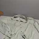 JEMITOP Men's Stretch Wrinkle Free Dress Shirt Formal Prom Wedding Long Sleeve Button Down Shirts (XX-Large, Mint Green)