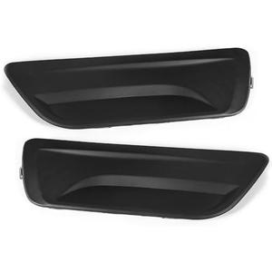 GRAND ORANGE Fog Light Cover Set Compatible with Chevy Malibu 2013 2014 2015 2016, 20768847 20768848 GM1039141 GM1038141 Left Driver & Right Passenger Side Black Fog Light Covers, 1pc
