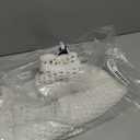 ZLYC Women Cotton Crochet Slouchy Beanie Hat Handmade Knit Summer Skull Cap (One Size, Beige Ponytail)