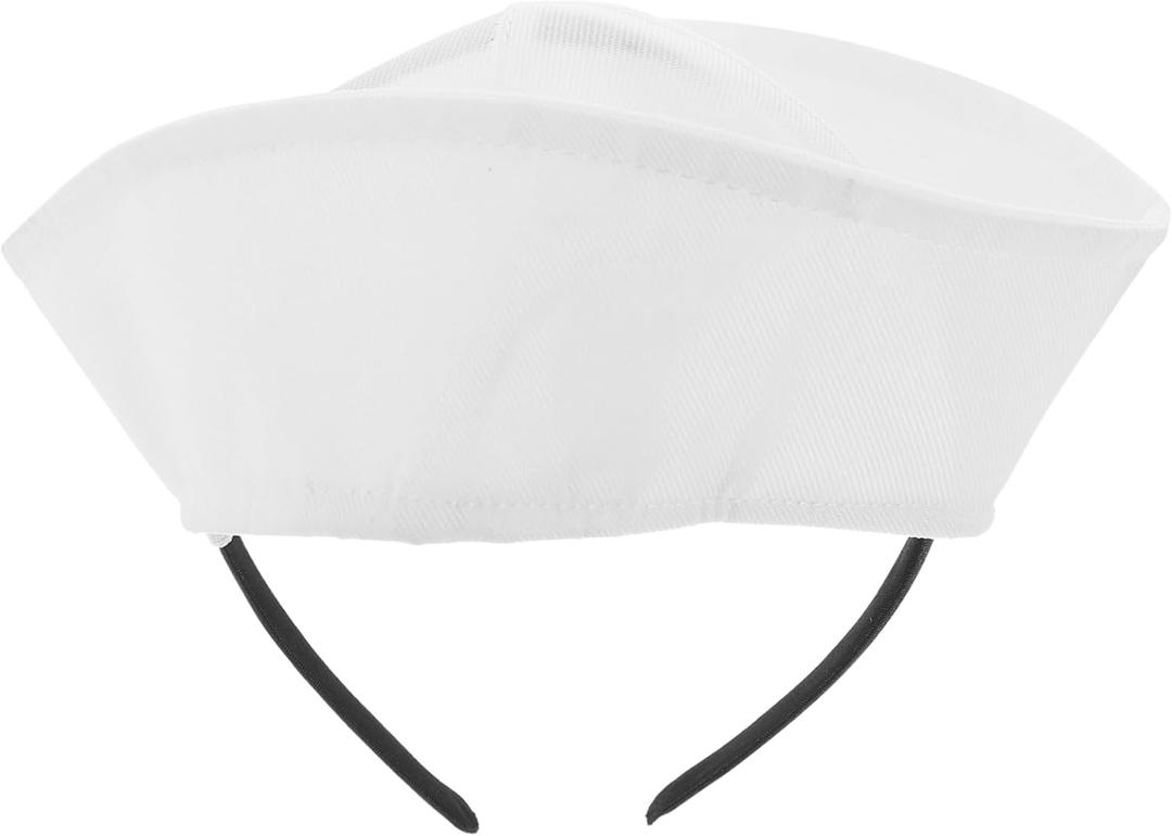 Dog Sailor Cosplay Hat Pet Cosplay Headgear Novelty Halloween Costume Photo Prop