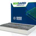 ECOGARD XC10575C Premium Cabin Air Filter with Activated Carbon Odor Eliminator Fits Mercedes-Benz Metris 2016-2020, Sprinter 2500 DIESEL 2019, Sprinter 3500 DIESEL 2019