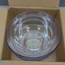 US Acrylic Vista Clear Plastic Salad and Serving 10-inch Bowls | set of 3 | Reusable, BPA-free, Made in the USA | 135 oz. capacity