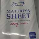 Cot Sheets 31" x 75", Daycare Cot Size Mattress Sheet Fitted with Narrow Twin/Camp Bunk/Rvs Bunk/Guest Beds/Trifold Mattress, Super Soft and Breathable Microfiber Cover for Toddler, Navy