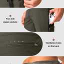 Men's Mountain Bike Shorts Stretch Cycling Biking Bicycle Quick Dry Hiking Shorts for Men Zipper Pockets (Medium)