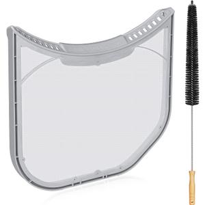 Uszily ADQ56656403 Lint Filter Replacement for LG Dryers and WashTowers, Rim without Felt Seal, Ultra Durable Lint Screen Trap with Dryer Vent Lint Brush