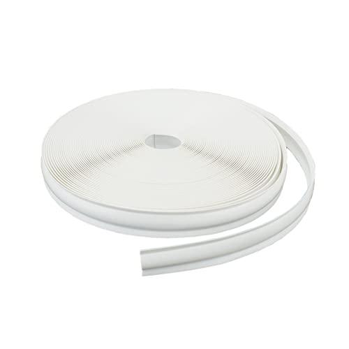 RV Vinyl Trim Molding Insert 3/4" White for RV Camper Travel Trailer Screw Cover Gutter Corner Channel Outside Seam roof Edge Track Heavy Duty Trim(25 ft) RV Vinyl Trim Molding Insert 3/4" White for RV Camper Travel Trailer Screw Cover Gutter Corner Channel Outside Seam roof Edge Track Heavy Duty Trim(25 ft)