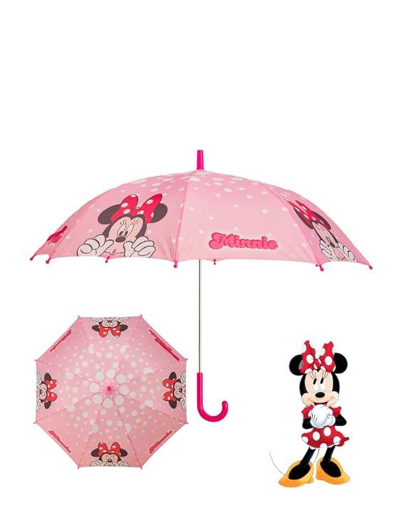 Kids Disney Umbrellas for Rain Dome Bubble Umbrella Windproof for Kids Girls