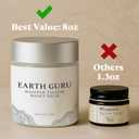 2 x Earth Guru XL 8 OZ Whipped Beef Tallow for Skin,100% Natural Beef Tallow and Honey Balm, Face Moisturizer & Body Lotion Cream, Grass-Fed & Finished, Sebo De Res Para La Cara, Organic Olive Oil, Manuka