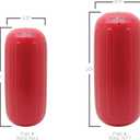 Extreme Max 3006.7477 BoatTector HTM Inflatable Fender - 8.5" x 20", Bright Red