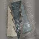 Cinnvoice Paper Christmas Tree Honeycomb Christmas Tree 3D Honeycomb Table Centerpiece Xmas Party Decorations Paper Trees for Home Xmas Holiday Party Decor (Classic Color,5 Pcs)