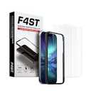 F4ST 3 Pack for iPhone 17 Pro Max Screen Protector (6.9 inches), Tempered Glass Protection with Alignment Frame, Dynamic Island Compatible, Case Friendly