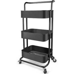 Simpli-Magic 3 Tier Storage Rolling Cart