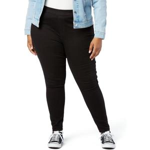 Levi Strauss Signature Gold Women's Totally Shaping Pull-on Skinny Jeans (20, Noir)