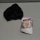 VRZ Pixie Cut Wigs for Black Women Brazilian Curly Pixie Cut Wig Human Hair Glueless Short Layered Wigs With Bangs Natural Black Color No Glue Human Hair Wig for Daily Use (C08#BH Color)