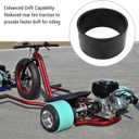 Universal Drift Trike Tire Sleeve PVC Sleeve with Traction Control for Go Kart & Drifting Scooter, Easy Installation