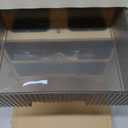 CALANDIS Desktop Drawer Organizer for Office, School, and Cosmetics - A4 Paper Storage Box 3-Tier Short Drawer