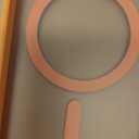 TOCOL Magnetic for iPhone 15 Pro Case, Upgraded Full Camera Protection, Compatible with Magsafe, Drop Protection, Translucent Matte Back Phone Cover 6.1 inch (Orange)