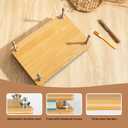 pamctry 50 Pcs Book Binding Kits for Beginners - Complete DIY Kit with Tools & Instructions, 11.6 x 7.8 Inches