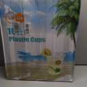 1000 Pack 16oz Plastic Cups,Disposable Clear Drinking Cups,Hot and Cold Drink Container for Water, Juice, Soda,Coffee (EXP 10/23/26)