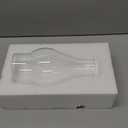 2.5 x 7.5Inch Clear Glass Lamp Chimney for Vintage and Antique Style Fixture Replacement Globes & Shades, Handblown Clear Glass Chimney Lamp Shade for Oil Lamps Wall Lamps Home Decor