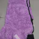 Bienbee Dog Bathrobe, Quick Drying Super Absorbent Dog Robes for After Bath, Warm Keeping Dogs Towel, Dogs Bath Supplies, Light Purple M