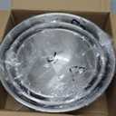 MANHONGYU Stainless Steel Mixing Bowls-3 Packs Small Thicker Stainless Steel Flat Bottom Mixing Bowls Set, Home, Refrigerator, and Kitchen Food Storage Organizers