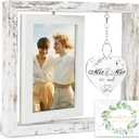 Mrs and Mrs Picture Frame Wedding Gifts for Lesbian, Wedding, Engagement, Bridal Shower, Birthday Gift for Lesbian Couple, LGBT Gift Ideas for Future Mrs & Mrs