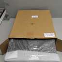 2 Layer Leather Silverware Storage Box with Lid Drawer Handle, 15.3 x 11.2 Inch Silverware Chest Case with Felt Lined, Flatware and Utensils Organizer for Kitchen Gift, Without Flatware