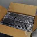 YAASHEEN Under Bed Storage with Wheels, 2-Pack Under the Bed Storage Containers with Clear Lids & Label, Underbed Storage Bins, XXL 60L Rolling Metal Drawer for Clothes, Shoes, Toys, Books - Black