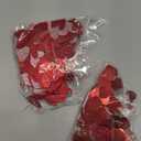 Civaner 240 Pieces Valentines Day Confetti Glitter Heart Confetti Valentine Love Paper Red Rose Gold Table Decoration for Engagement Wedding Anniversary Bridal Shower Women Birthday Party Supplies