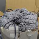 Sealy Electric Blanket Queen Size, Dual Control Soft Sherpa Heated Blanket with 10 Heating Levels & 1 to 12 Hours AutoOff Settings OverHeated Protection 84"x90" Machine Washable, Charcoal