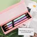 WY WENYUAN Thank You Gifts for Women, Fancy Pen Set for Women, Retractable & Quick-Drying - Perfect Teacher Pens, Employee Appreciation Gifts & Office Supplies (Black Ink, Medium/Fine Point)