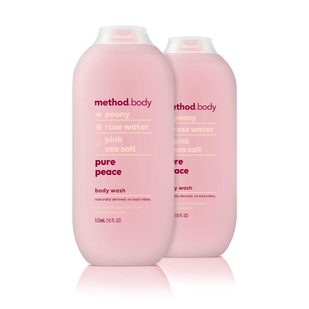 Method Body Wash, Pure Peace, 18 oz, 2 Pack