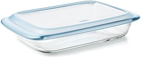 OXO Good Grips Freezer-to-Oven Safe 3 Qt Glass Baking Dish with Lid, 9 x 13