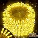 XURISEN Upgraded 403FT 1000 LED String Christmas Lights Outdoor, Super Long Fairy Lights 8 Modes & Memory Timer Plug in for Home Xmas Tree Party Wedding Decor -Warm White